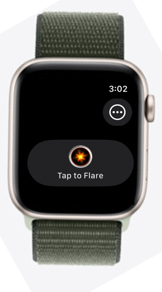 MyFlare Alert Set Off on Smartwatch Android and iOS